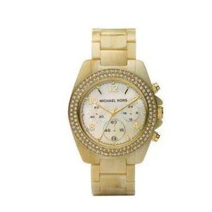 Michael Kors Mk5524 Blair Resin & Crystal Bezel